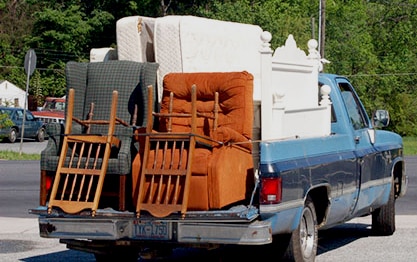 Truck Packed With Furniture
